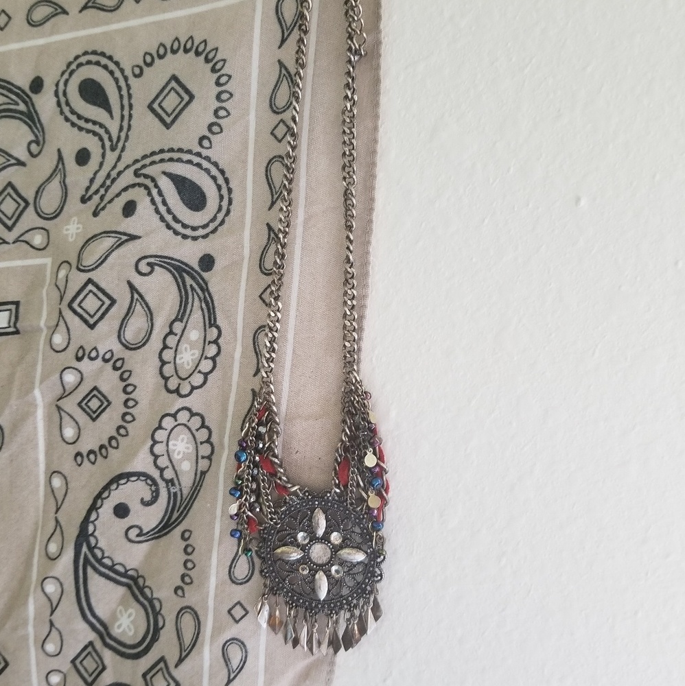 American Eagle statement boho bohemian necklace - Picture 7 of 7